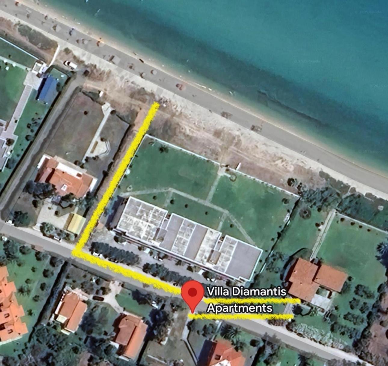 Villa Diamantis Apartments ฮานิโอติ ภายนอก รูปภาพ
